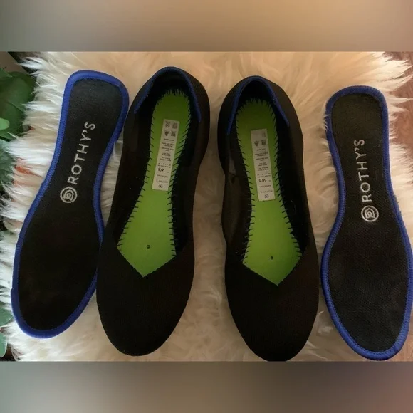 Rothy's Women's 8 Ballet Flats Slip On Ballet Round Toe Shoes - Picture 4 of 11